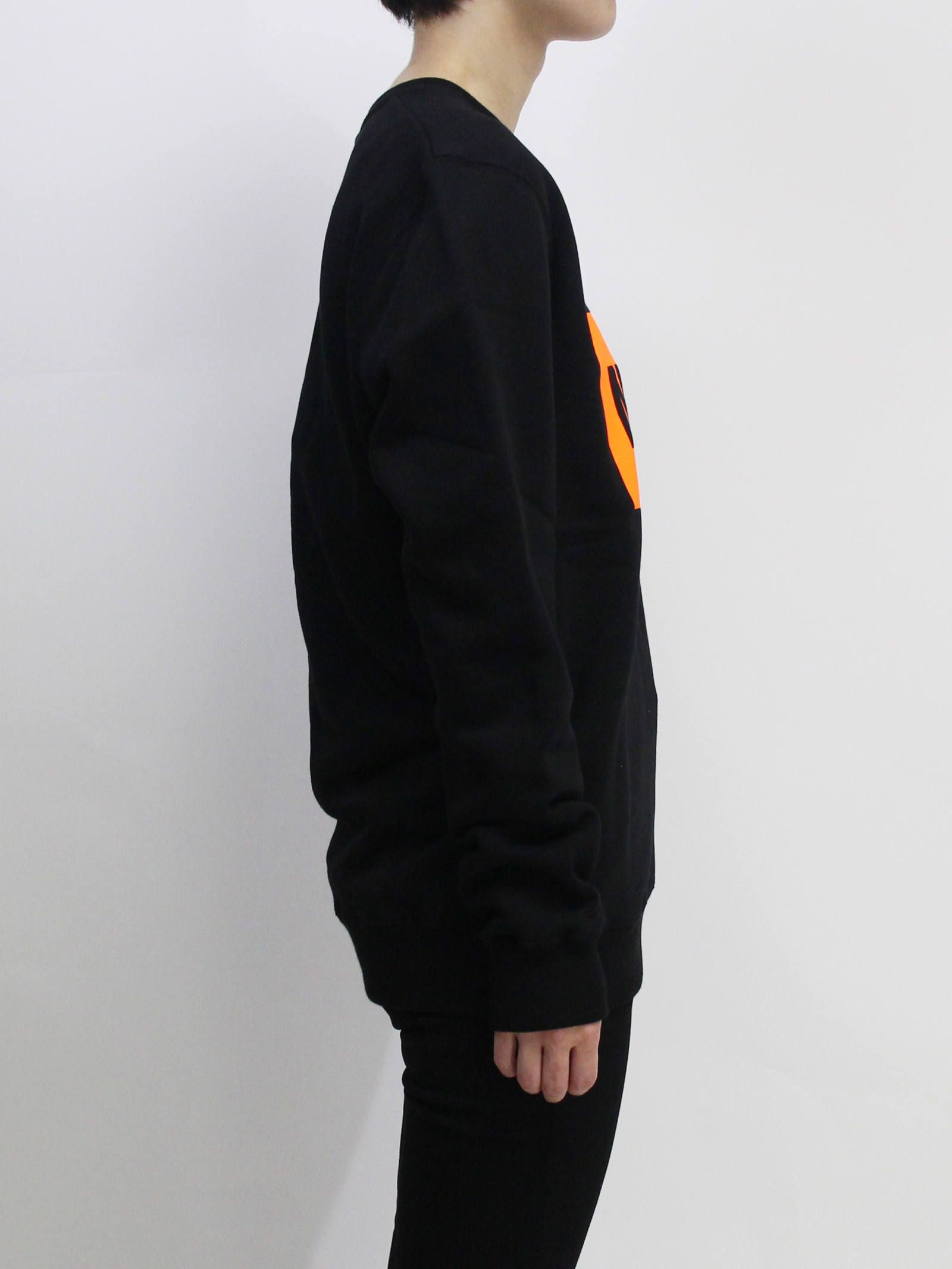 ロゴスウェット - MSGM MENS BOX LOGO T - BLACK