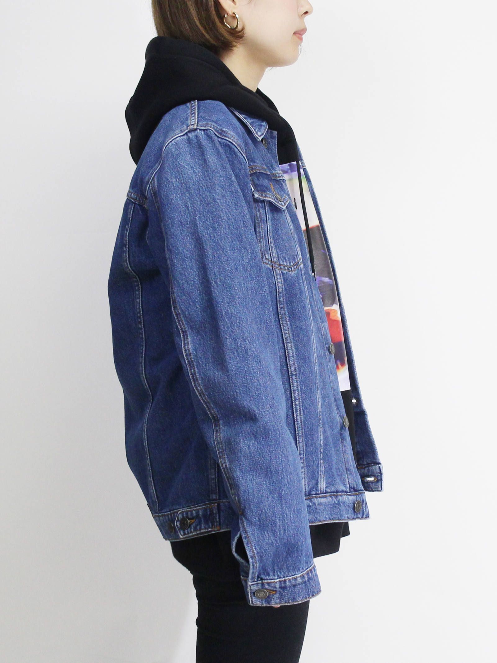 MSGM - ロゴプリントデニムジャケット - MSGM DENIM JK | ADDICT WEB SHOP