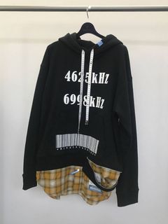 【先行予約】shirt layer zip slit hoodie	 - A04HD591 - BLACK