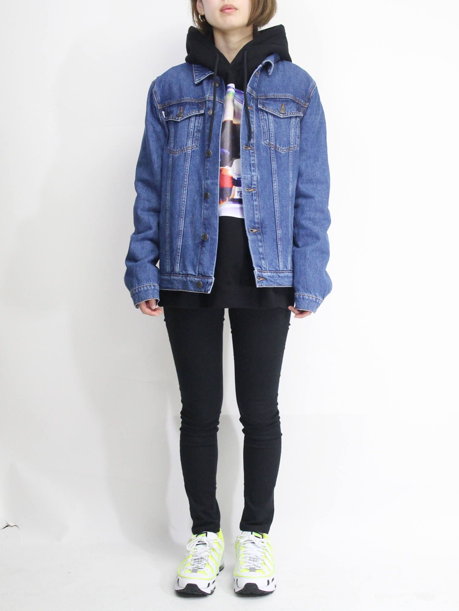 MSGM - ロゴプリントデニムジャケット - MSGM DENIM JK