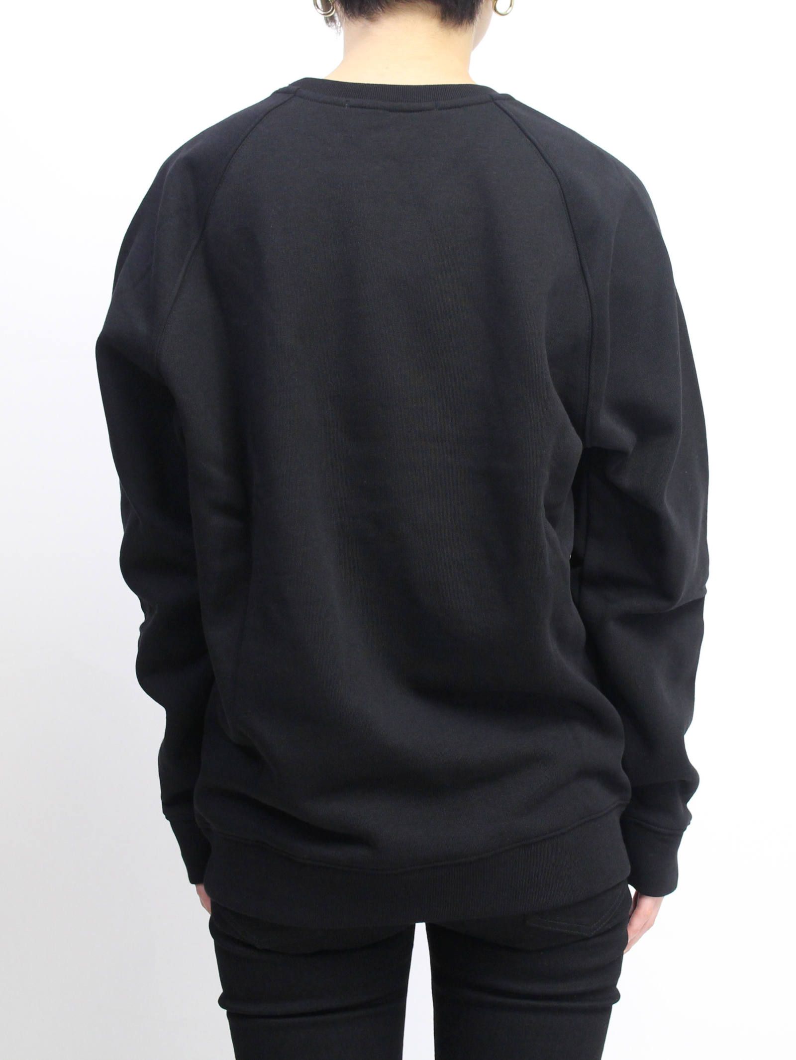 MSGM - ロゴスウェット - MSGM MENS LOGO SWEAT - BLACK | ADDICT WEB SHOP