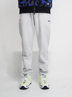 MSGM スウェットロゴパンツ - GREY