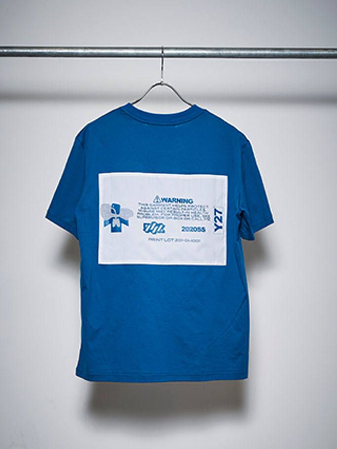 YUKI HASHIMOTO - カンパニーTシャツ - COMPANY TSHIRT - BLUE