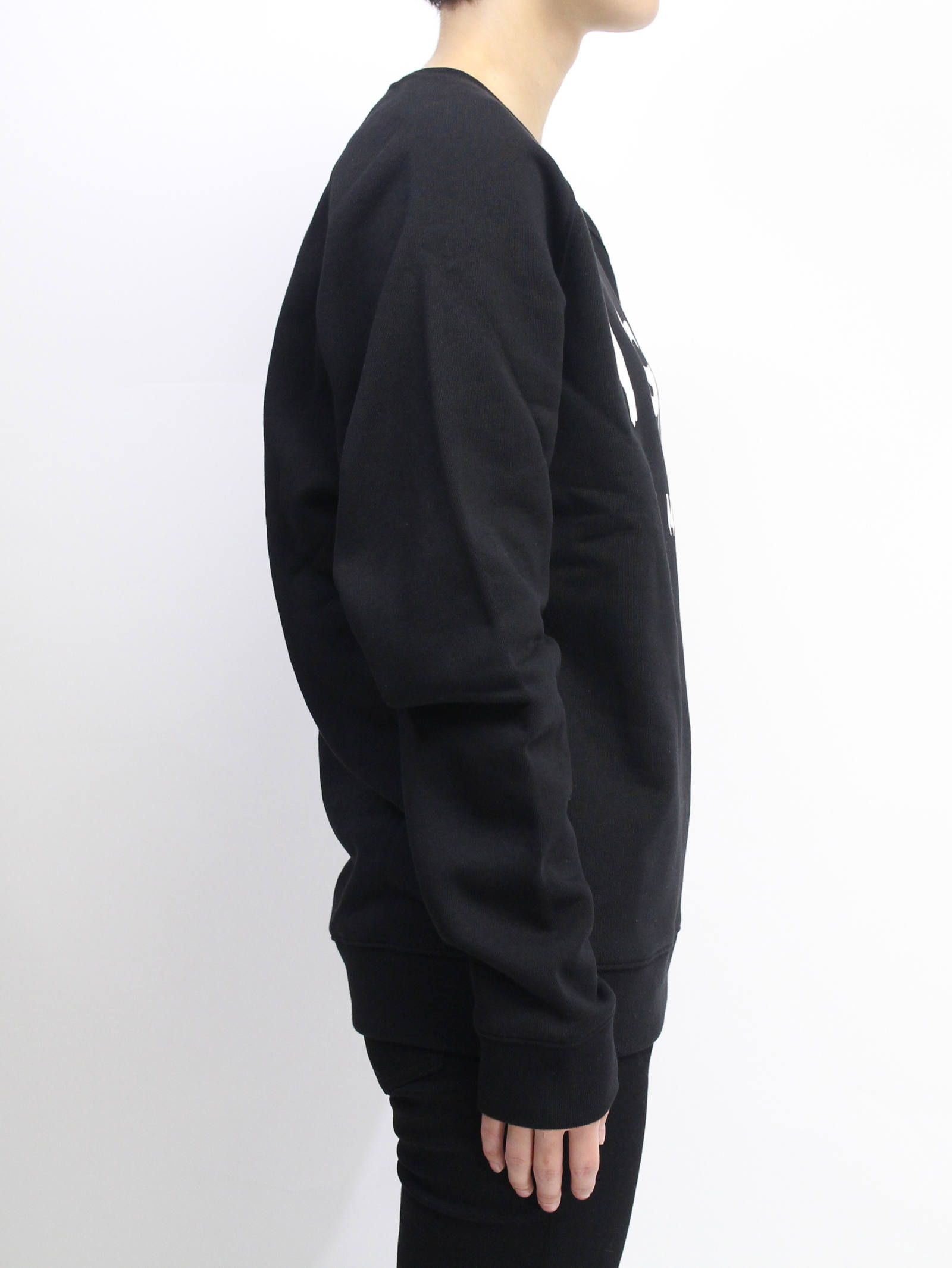 MSGM - ロゴスウェット - MSGM MENS LOGO SWEAT - BLACK