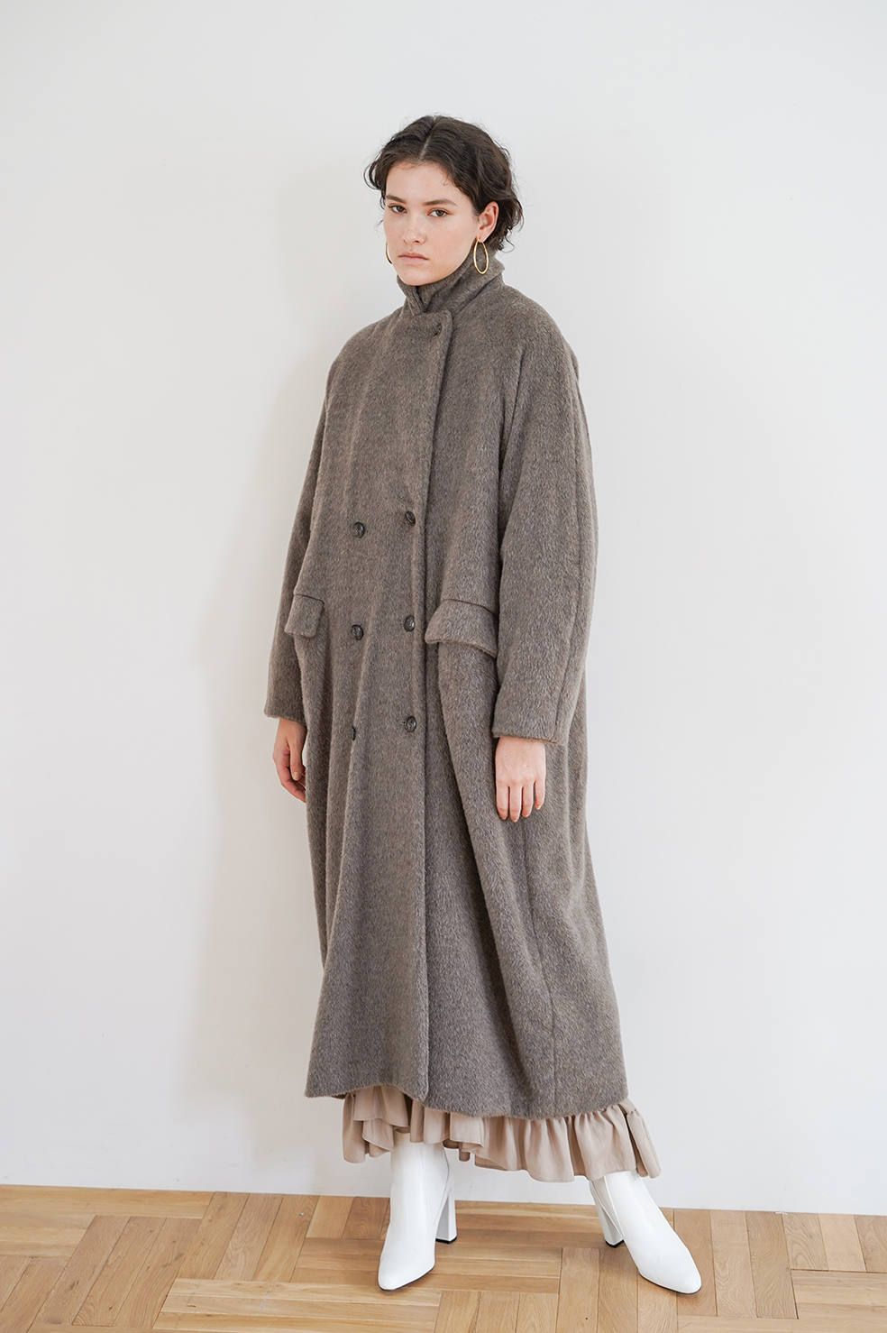 クラネ CLANE ダブルウールロングコート WOOLLONGCOAT | angeloawards.com