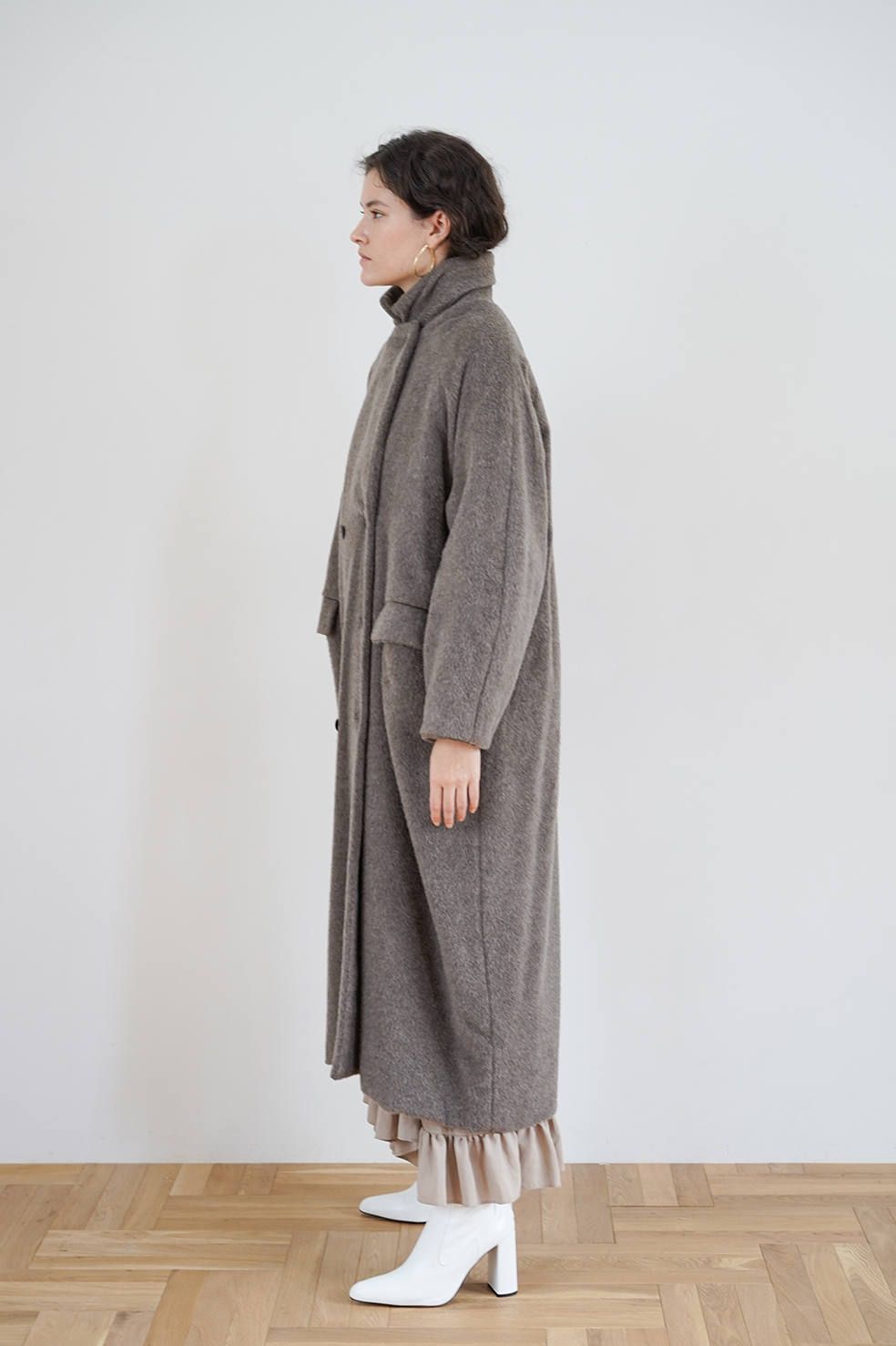 CLANE - ダブルウールロングコート - DOUBLE WOOL LONG COAT