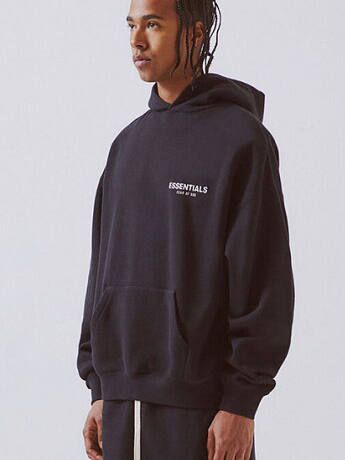 FOG ESSENTIALS - フロントロゴパーカー - LOGO HOODIE - BLACK