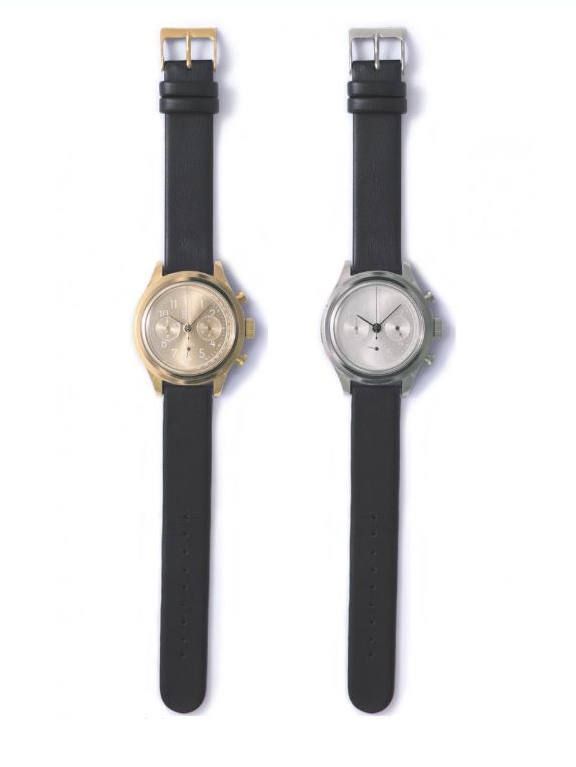 VAGUE WATCH CO. - 2EYES クロノグラフ - BLACK BELT | ADDICT WEB SHOP