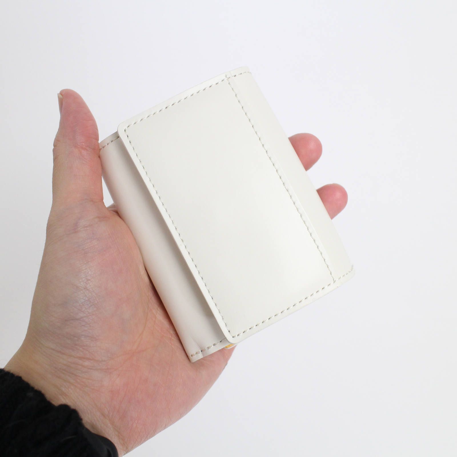 ミニウォレット - TRI FOLD WALLET - WHITE