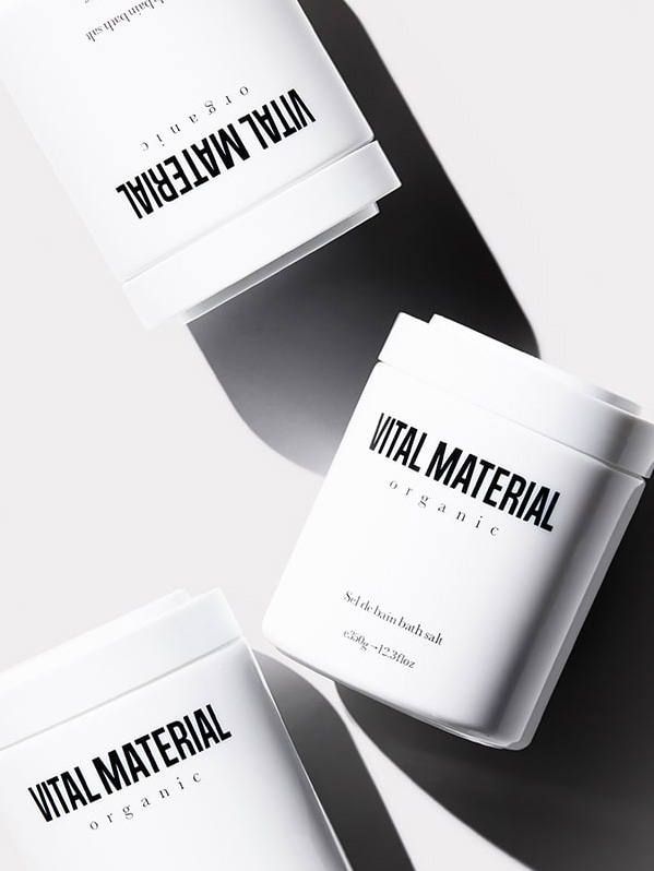 VITAL MATERIAL アロマハーブバスソルト 350g ADDICT WEB SHOP