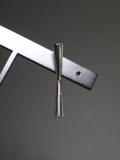 【米津玄師 着用】 【片耳用】 バトンピアス / サイズM - P107 - SILVER