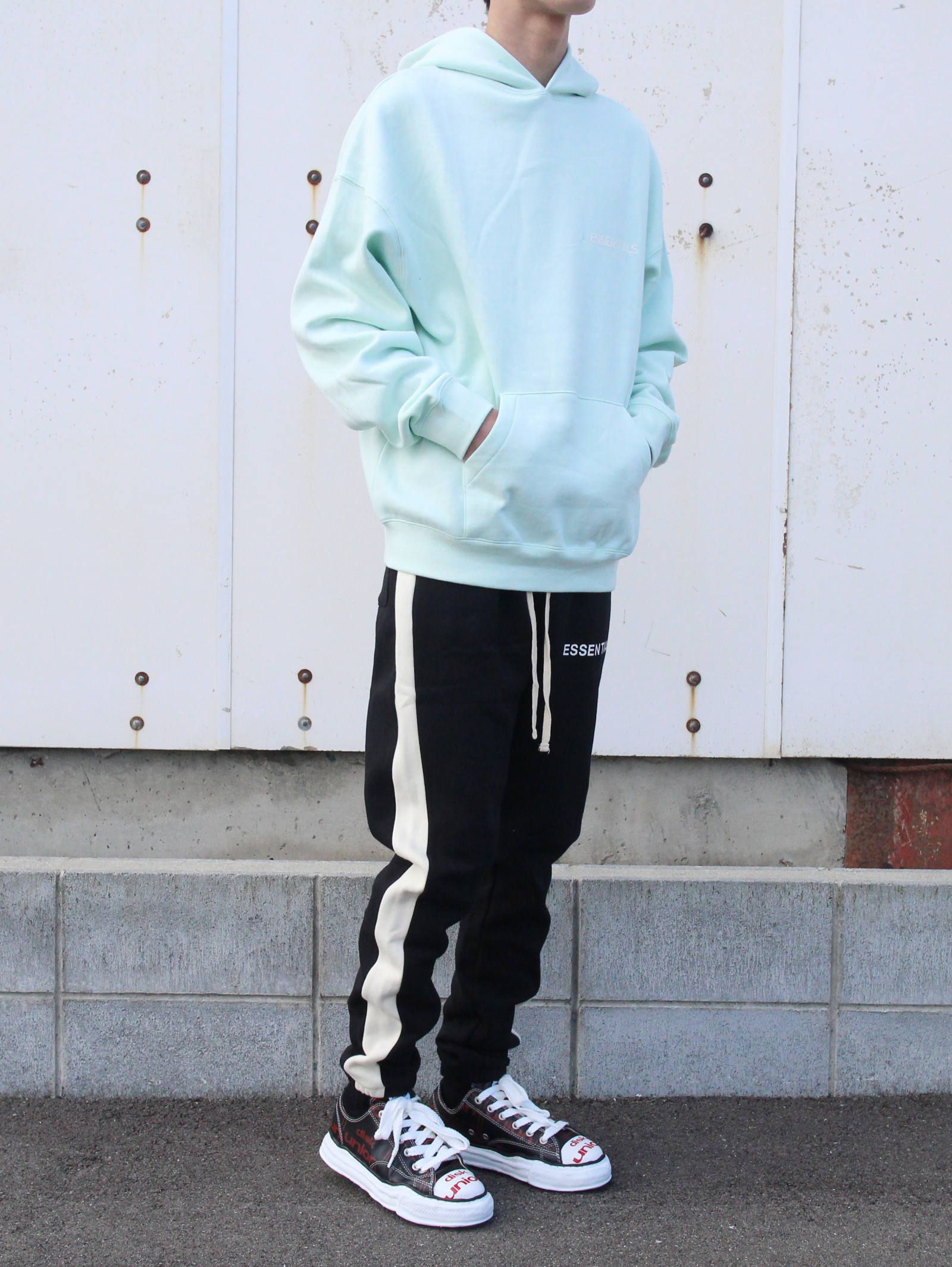 FOG essentials mint パーカー