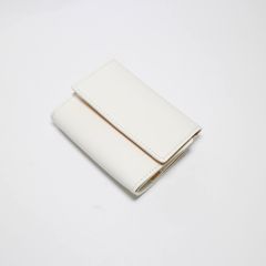 ミニウォレット - TRI FOLD WALLET - WHITE