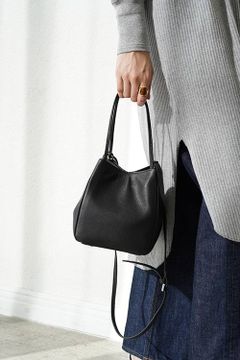 スクエアーボックスバッグ -  	 SQUARE BOX BAG
