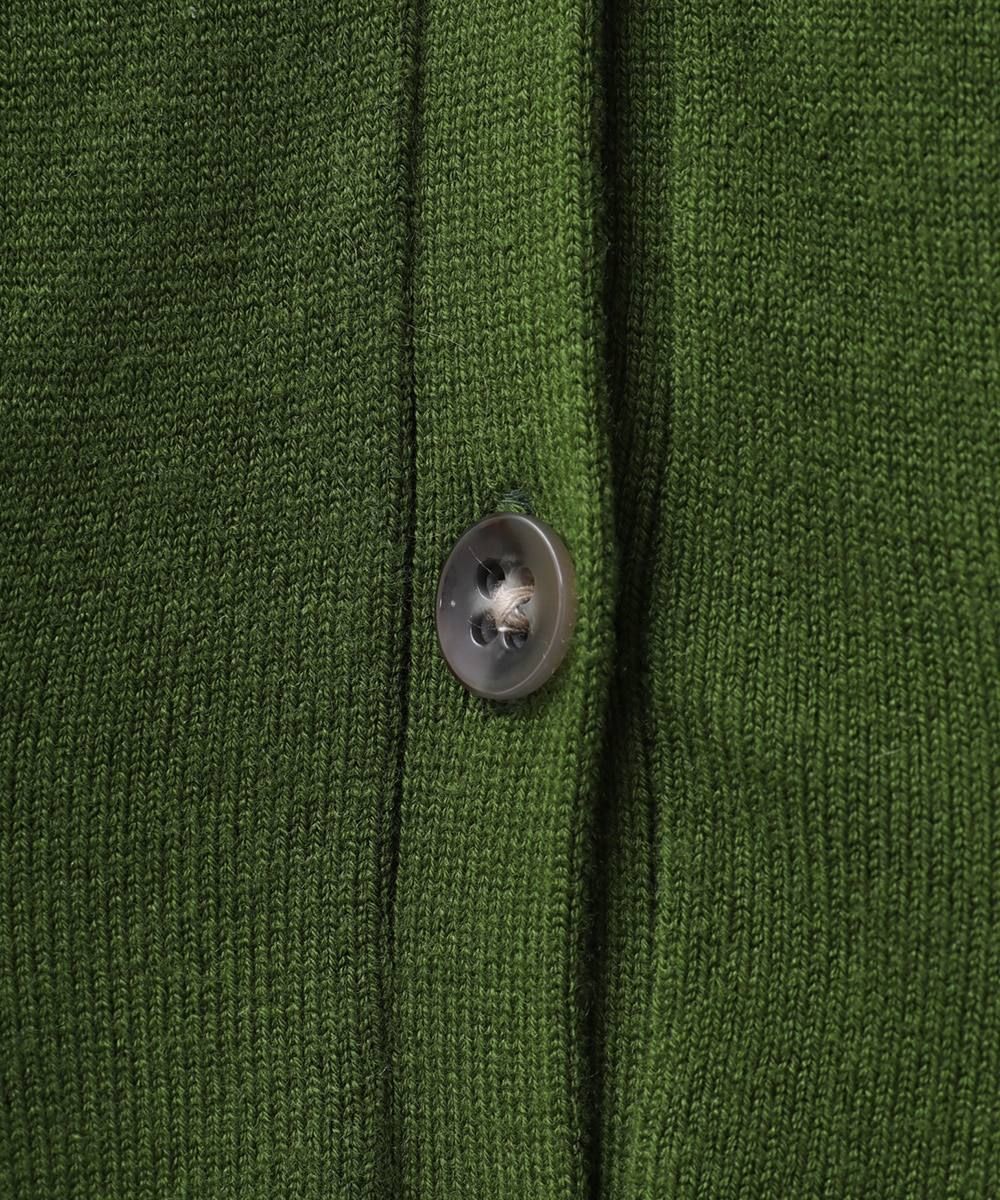 ドルマンウエストシェィプカーディガン - WAIST SHAPE DOLMAN CARDIGAN - GREEN