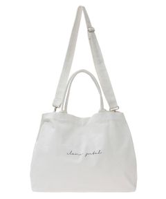 【先行予約】マルチトートバッグ - MULTI TOTE BAG - WHITE