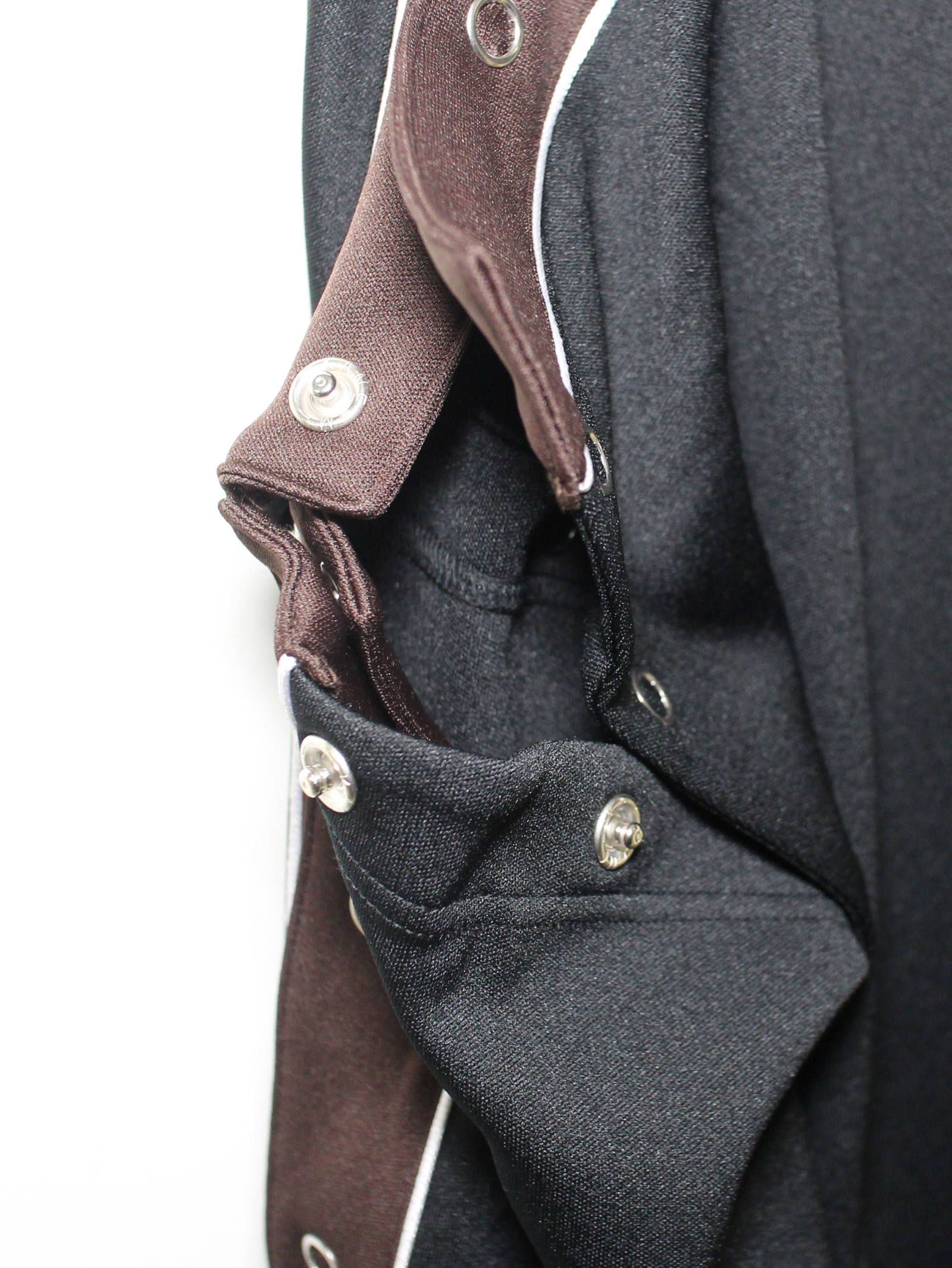 -トラックジャケット - removable track jacket - A04JK651 - BLACK