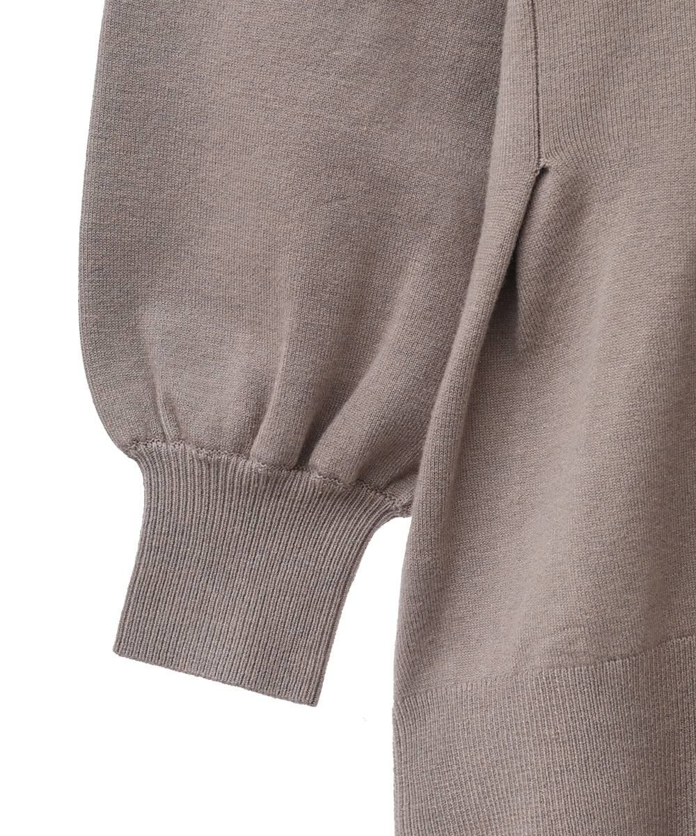 ドルマンウエストシェィプカーディガン - WAIST SHAPE DOLMAN CARDIGAN - BEIGE