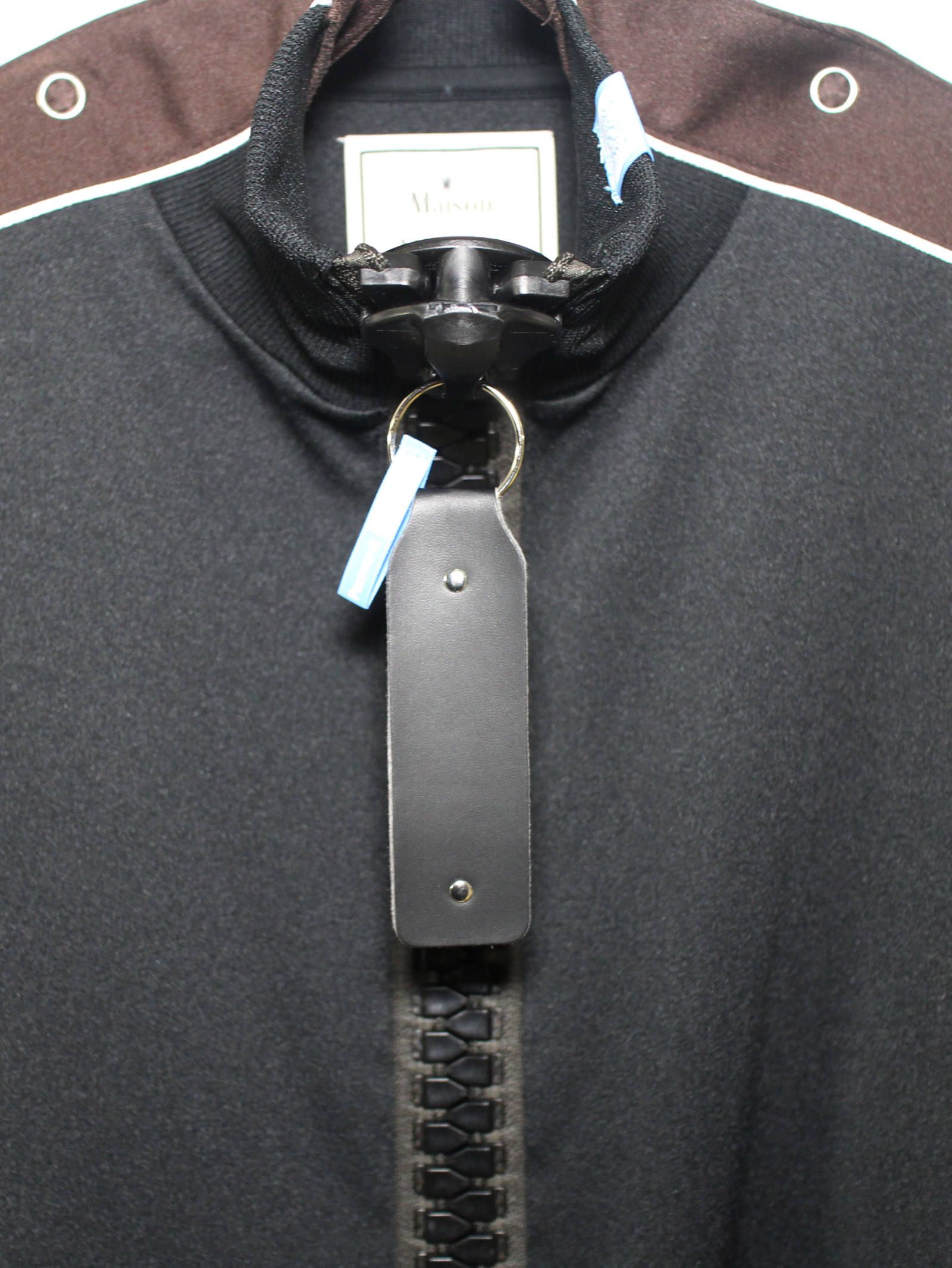 -トラックジャケット - removable track jacket - A04JK651 - BLACK