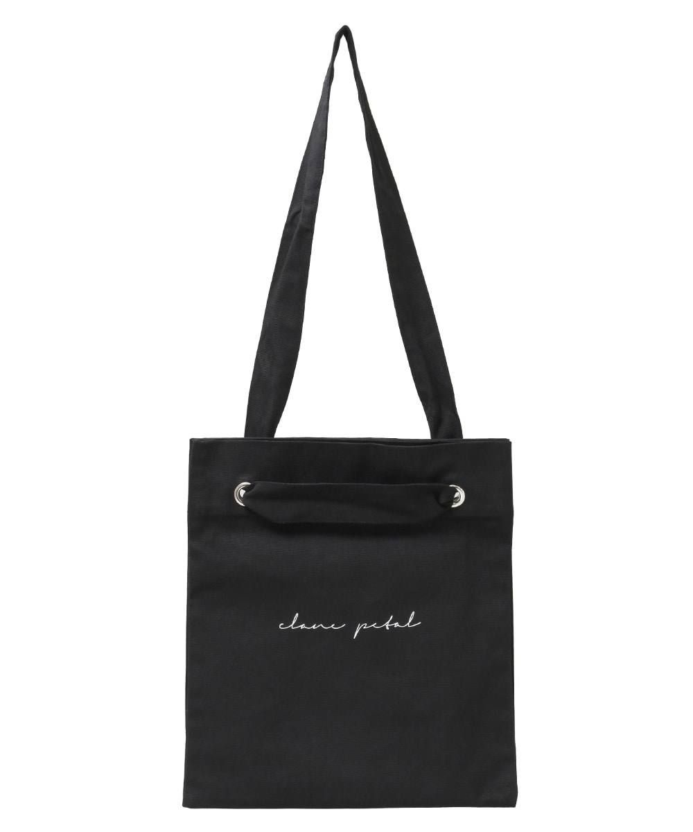 【先行予約】 スリーポケットトートバッグ - 3POCKET TOTE BAG - BLACK