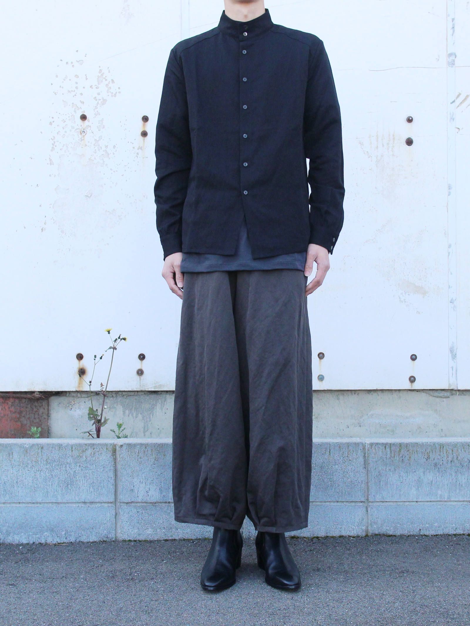 kujaku - 【2020SS】 藤パンツ - fuji pants - CHARCOAL | ADDICT WEB SHOP