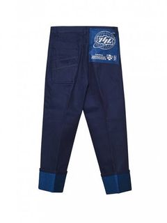 YUKI HASHIMOTO - ワークディーテルジーンズ - WORK DETAIL JEANS NAVY 