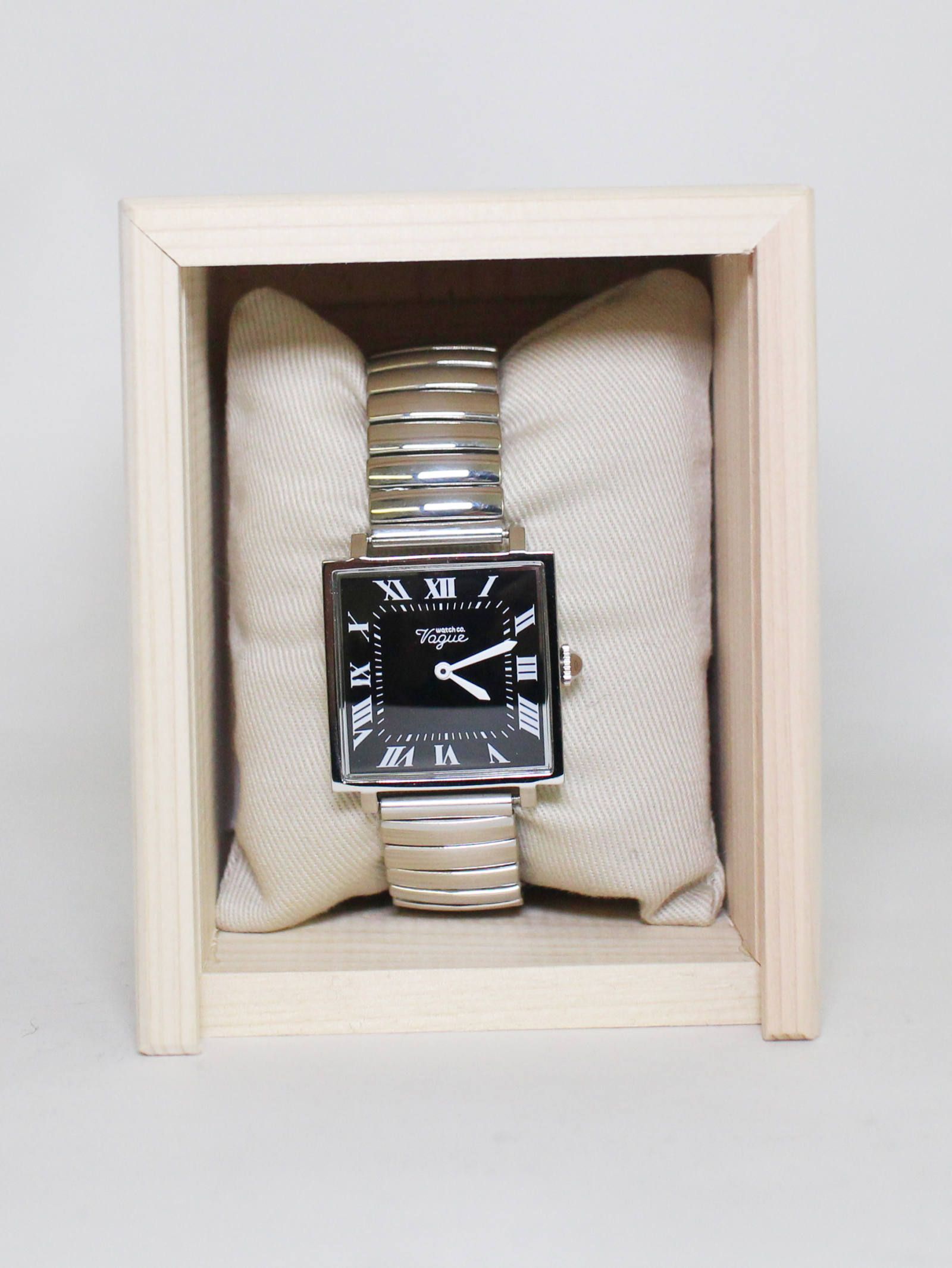 Carré ( カレ ) Extension BELT - クオーツ式腕時計 - S (ユニセックス) - シルバー / シャンパン