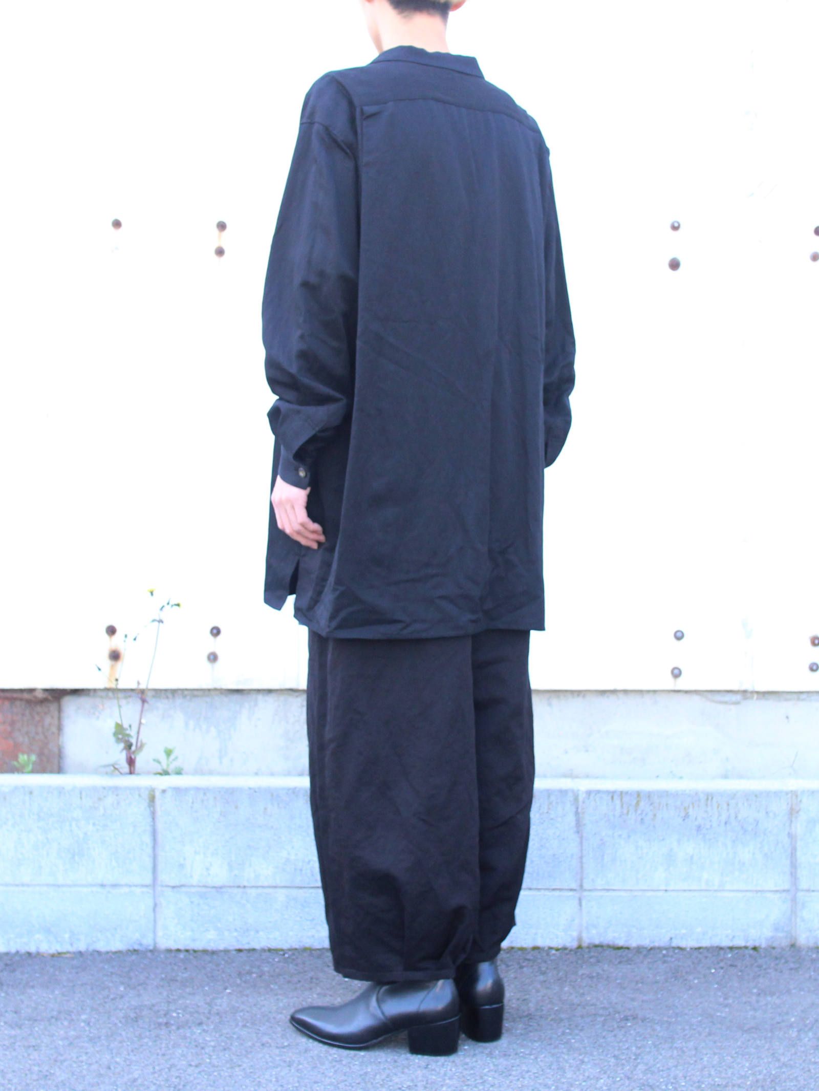 kujaku - 【2020SS】 野芥子ジャケット - nogeshi jacket - BLACK