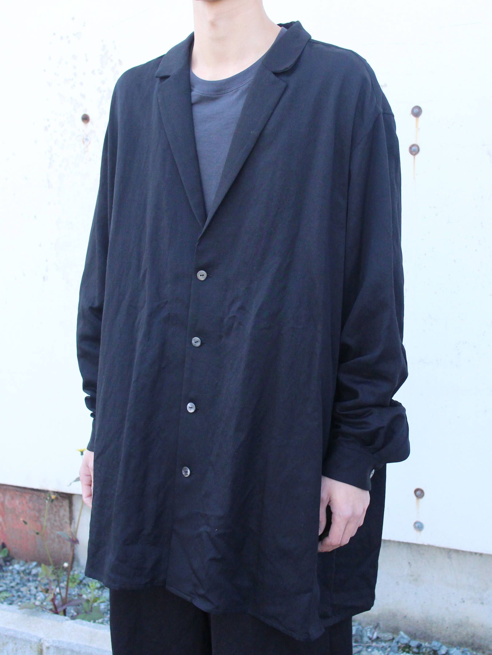 【2020SS】 野芥子ジャケット - nogeshi jacket - BLACK