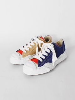 【 8月入荷分】 20AW オリジナルソール スニーカー / A05FW702 - NAVY×BEIGE