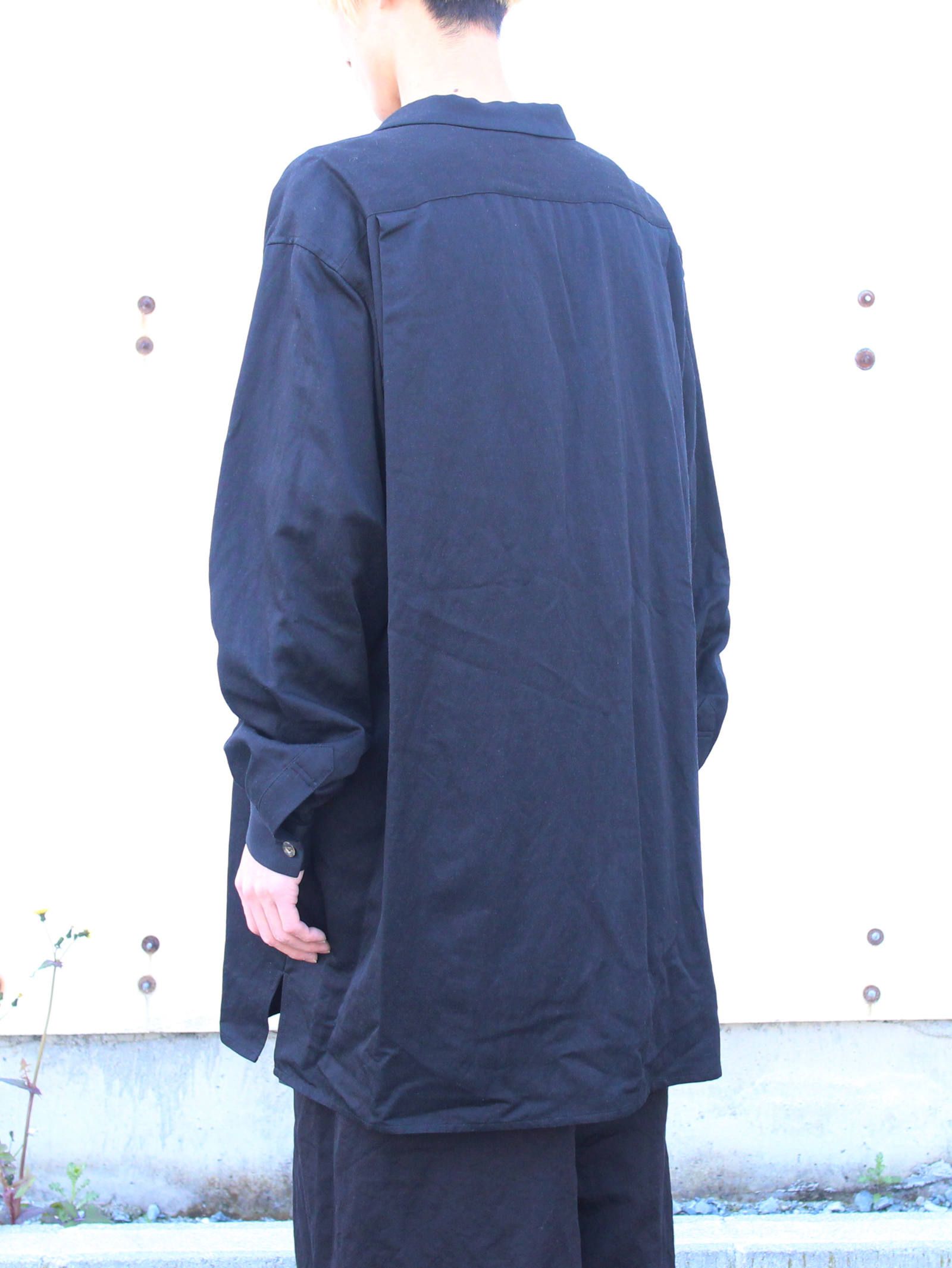 kujaku - 【2020SS】 野芥子ジャケット - nogeshi jacket - BLACK