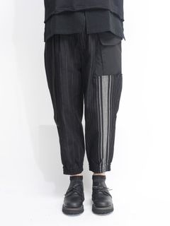 ランダムストライプ&オルメテックス カフパンツ
