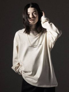 ロングスリーブカットソー - LONG SLEEVE TATOO TEE - IVORY