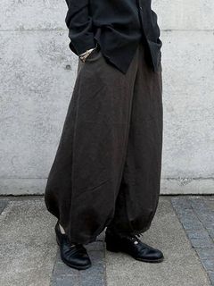 【2020SS】 藤パンツ - fuji pants - CHARCOAL
