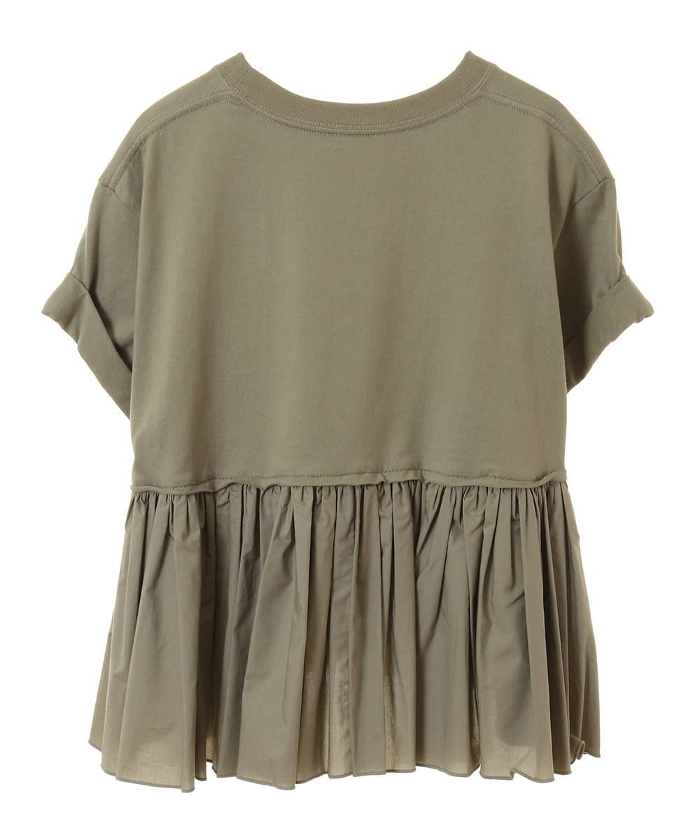 CLANE - バックフリルカットソー - BACK FRILL T-SHIRT -MINT