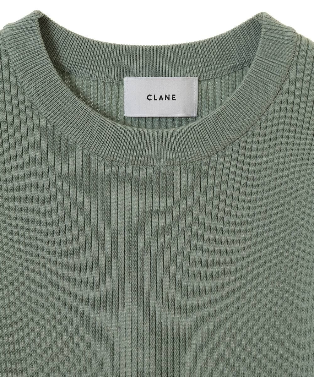 リブニットトップス - H/N RIB KNIT TOPS - MINT