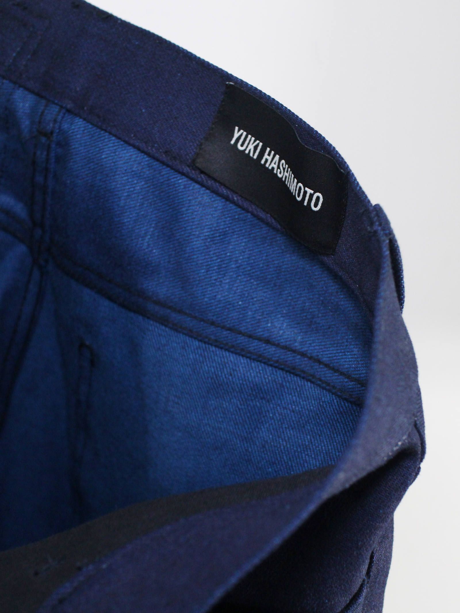 ワークディーテルジーンズ - WORK DETAIL JEANS NAVY × BLUE