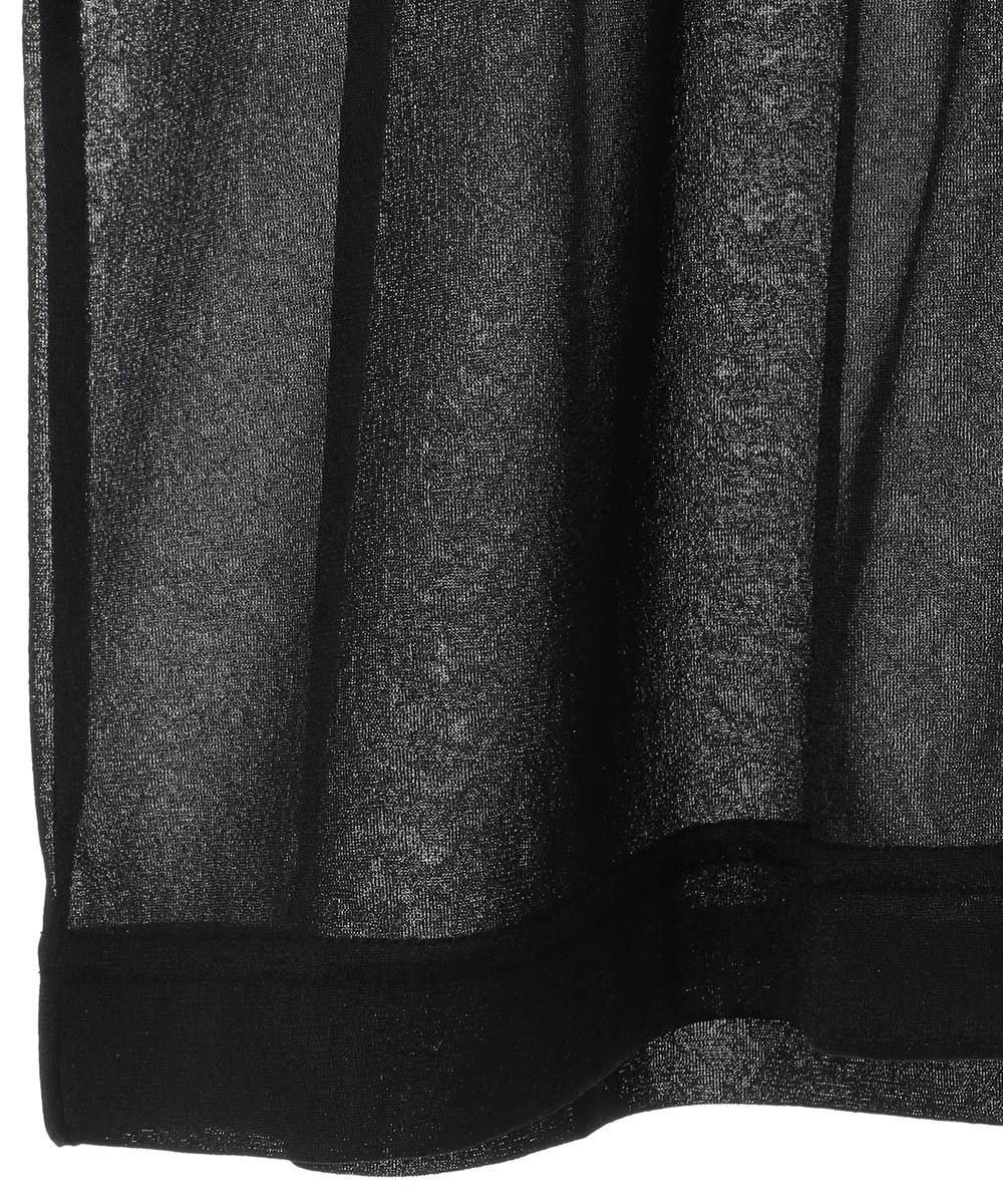 ノースリーブトップス - COLOR LINE SHEER NO SLEEVE TOPS