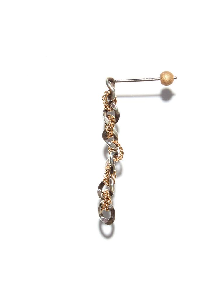 CAFCA - 【片耳用】 ロストファンクションチェインショートピアス  