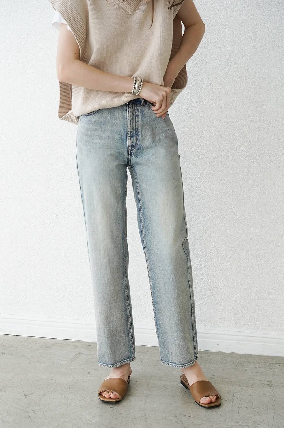 CLANE J/W SLIM ANKLE DENIM PANTS-