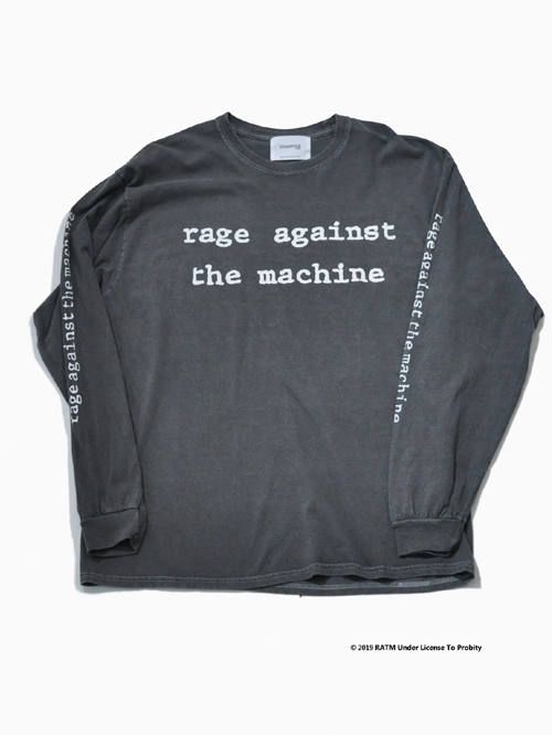 Insonnia Projects - RATM コラボカットソー - RATM L/S MOKOTOV