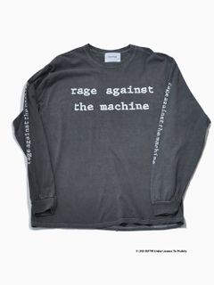 RATM コラボカットソー - RATM L/S MOKOTOV COCKTAIL & LOGO 90S - BLACK
