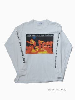RATM コラボカットソー - RATM L/S FREEDOM 1992-WHITE