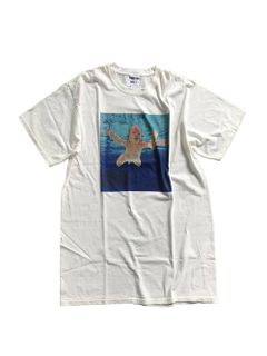 ニルヴァーナ ヴィンテージティー - NIRVANA NEVER MIND SHORTSLEEVE TEE - WHITE