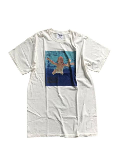 ニルヴァーナ ヴィンテージティー - NIRVANA NEVER MIND SHORTSLEEVE TEE - WHITE