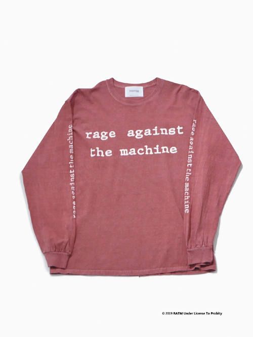 Insonnia Projects - RATM コラボカットソー - RATM L/S MOKOTOV