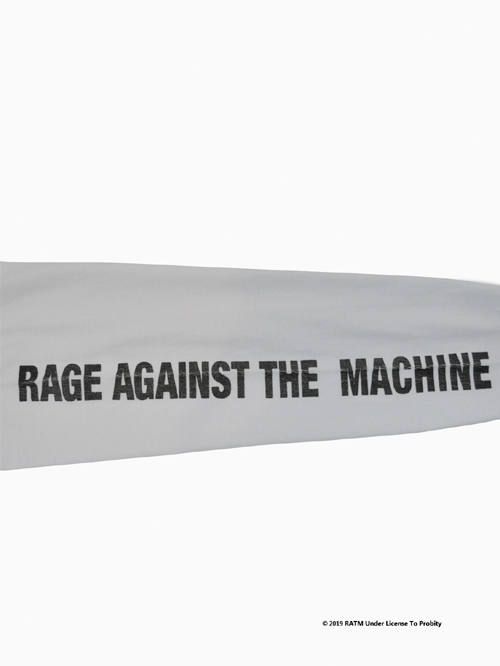 RATM コラボカットソー - RATM L/S NUS WITH GUNS 1997-WHITE