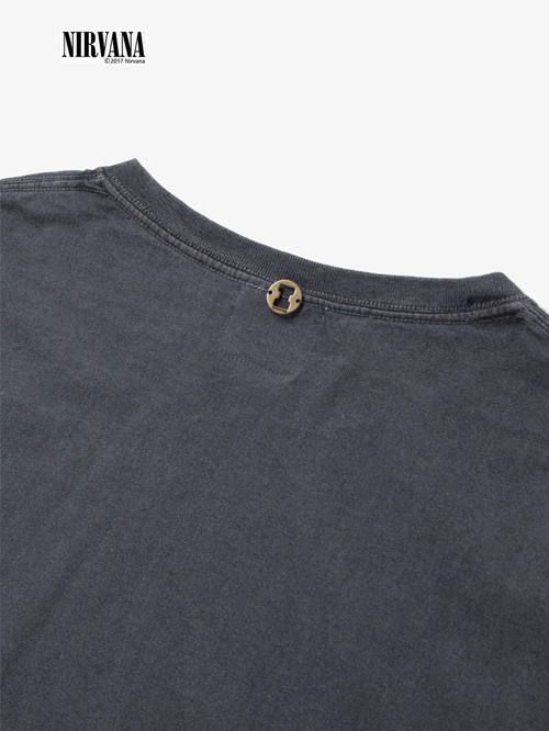 ニルヴァーナ ヴィンテージティー - NIRVANA 90'S VINTAGE TEE IN UTERO-BLACK