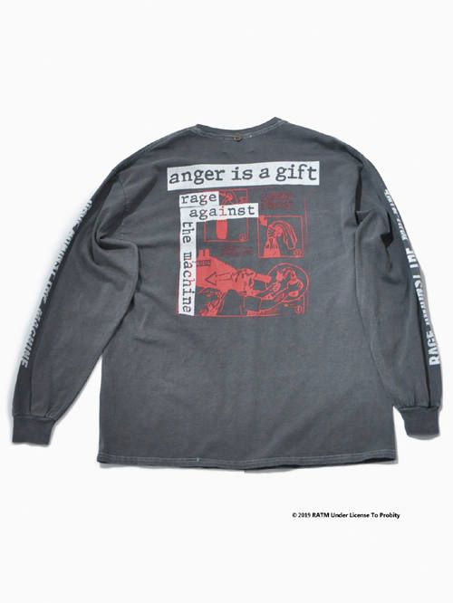 RATM コラボカットソー - RATM L/S FREEDOM 1992- BLACK