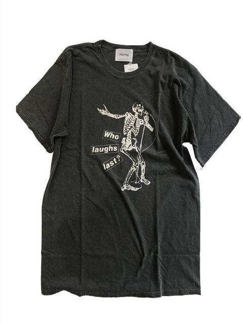 RATMコラボカットソー - RATM LAUGHS LAST TEE - BLACK